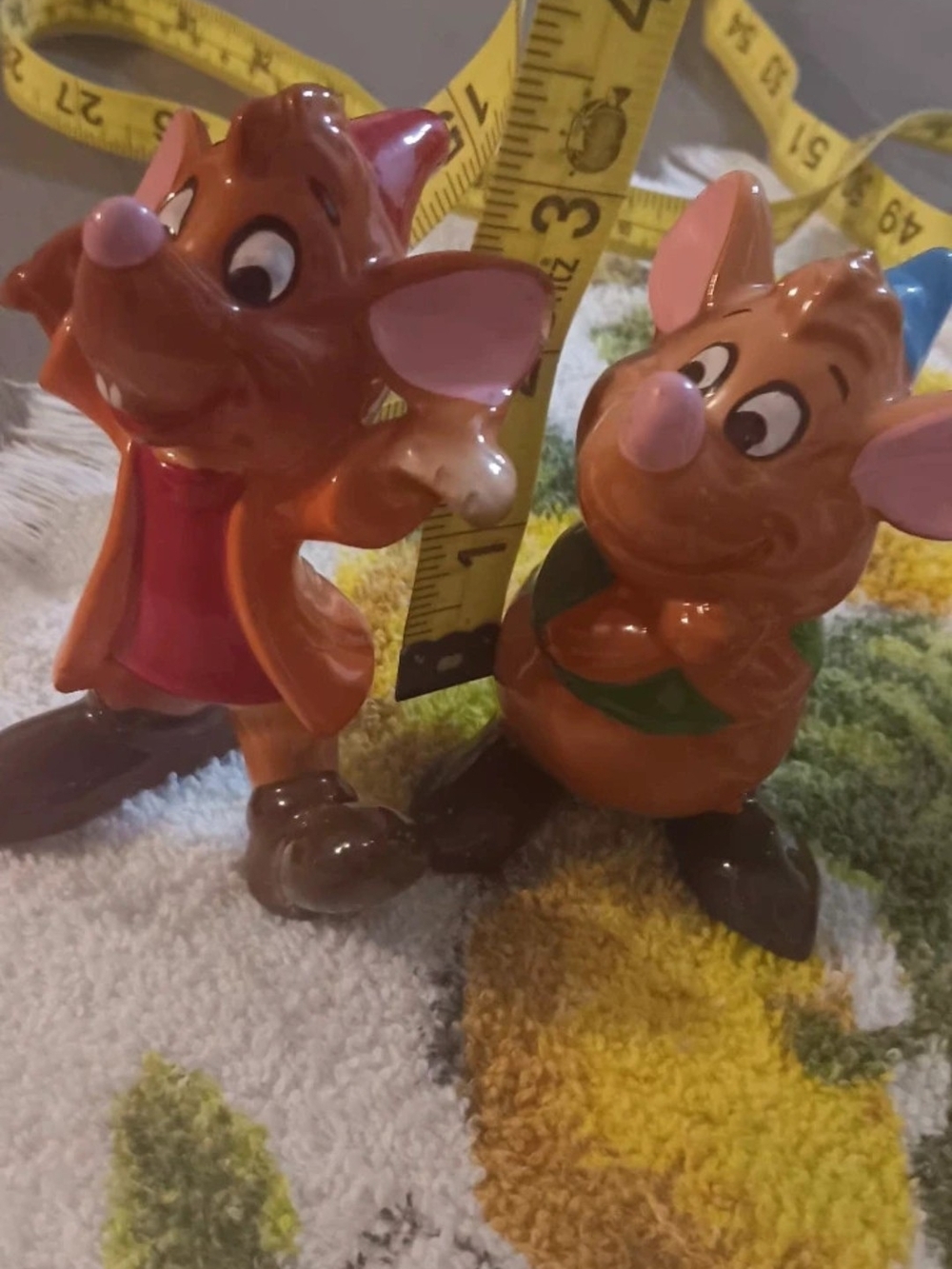 Brown Cartoon Mouse Figurine Toy Set - Disney Figurines - Brown